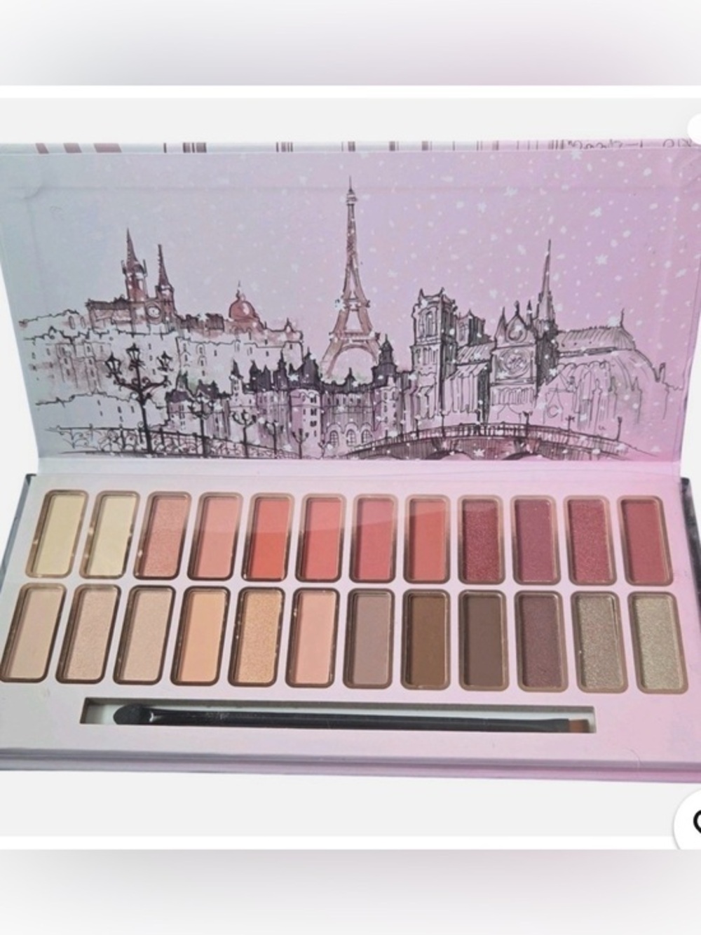 Elle Eyeshadow Palette — Neutrals, Pinks & Rose Shades